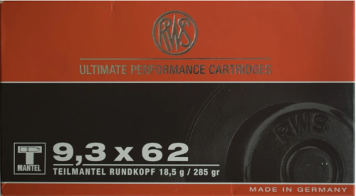 Патрони за карабина кал.9.3 x 62 mm