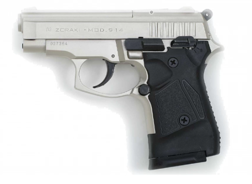 Газов пистолет Zoraki 914 /matt chrome/ cal. 9mm