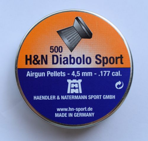 Сачми H&N Diabolo Sport 4.5 mm / 500 pcs