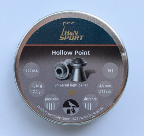 Сачми H&N Sport - Hollow Point 4.5 mm / 500 pcs