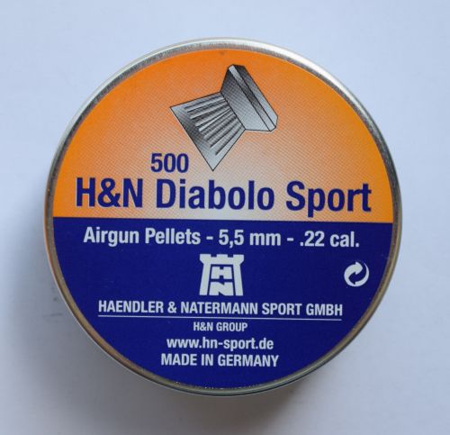 Сачми H&N Diabolo Sport 5.5 mm / 500 pcs