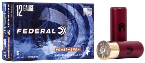 Federal - Power-Shok Rifled Slug, F127RS 438 gr 12/70