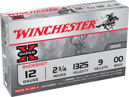 Winchester Super-X, XB1200, 9 Pellets, 00B, 12/70