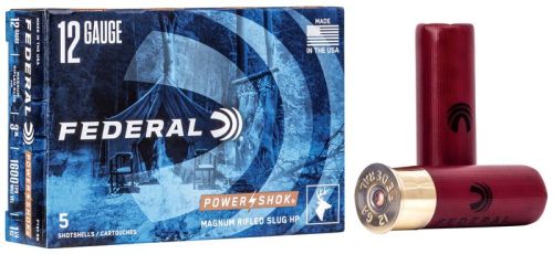 Federal Power-Shok Rifled Slug, FC131RS 547gr 12/76