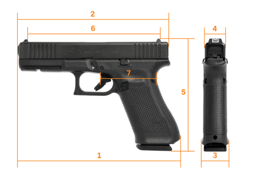 Glock17 9x19 Gen5/FS NS steel