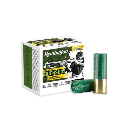 Remington Buckshot SB00, 9 Pellets, 12/70