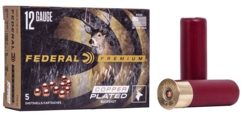 Federal Premium Buckshot PFC157 00 Buck 12 Pel 12/76 container