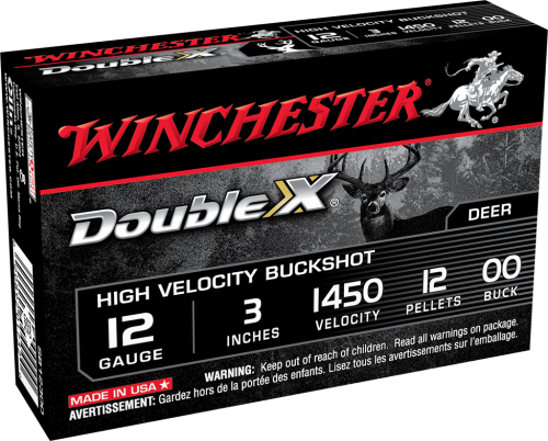 Winchester Double-X, SB12300, 12 Pellets, 00B, 12/76