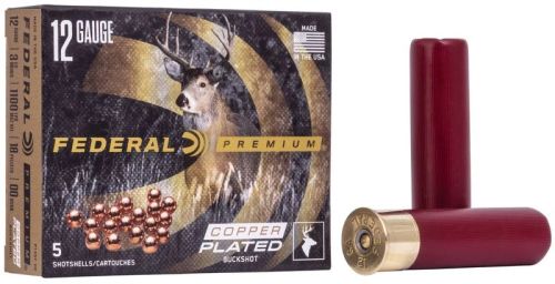 Federal Premium Buckshot P135F 00 Buck 18 Pel 12/89