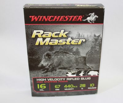 Winchester Rackmaster Slug 28g ,CHRKM16 , 16/70