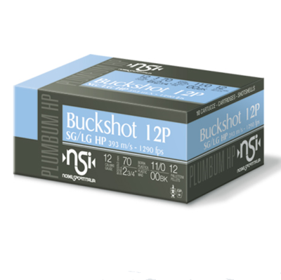 NSI Buckshot 1200BK 11/0 -12pel